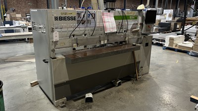 Lot 1a - Biesse two station single head drilling and dowelling machine